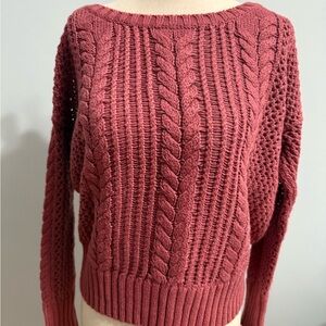 American Eagle Outfitters Cable Knit Sweater S
